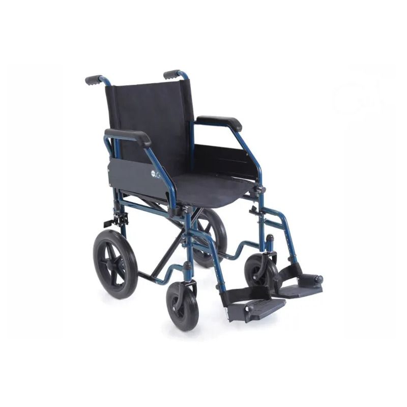 Moretti Ardea Go! carrozzina pieghevole seduta 46cm colore blu CP500B-46-1
