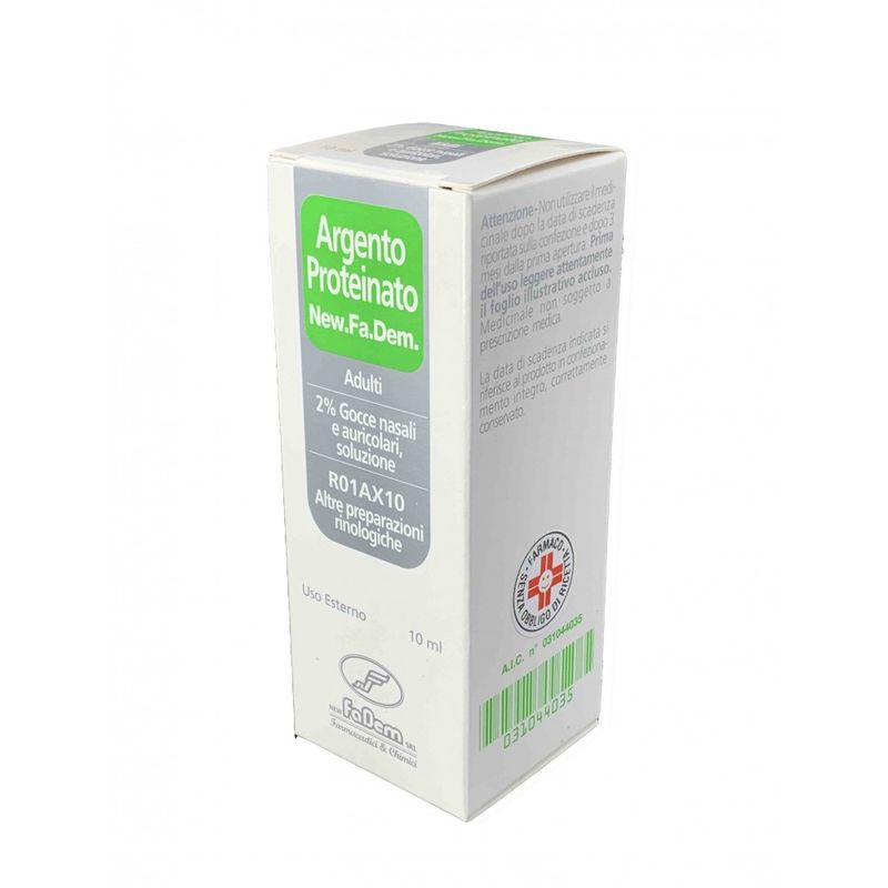 Argento Proteinato Adulti Gocce Orali 10ml 2%-1