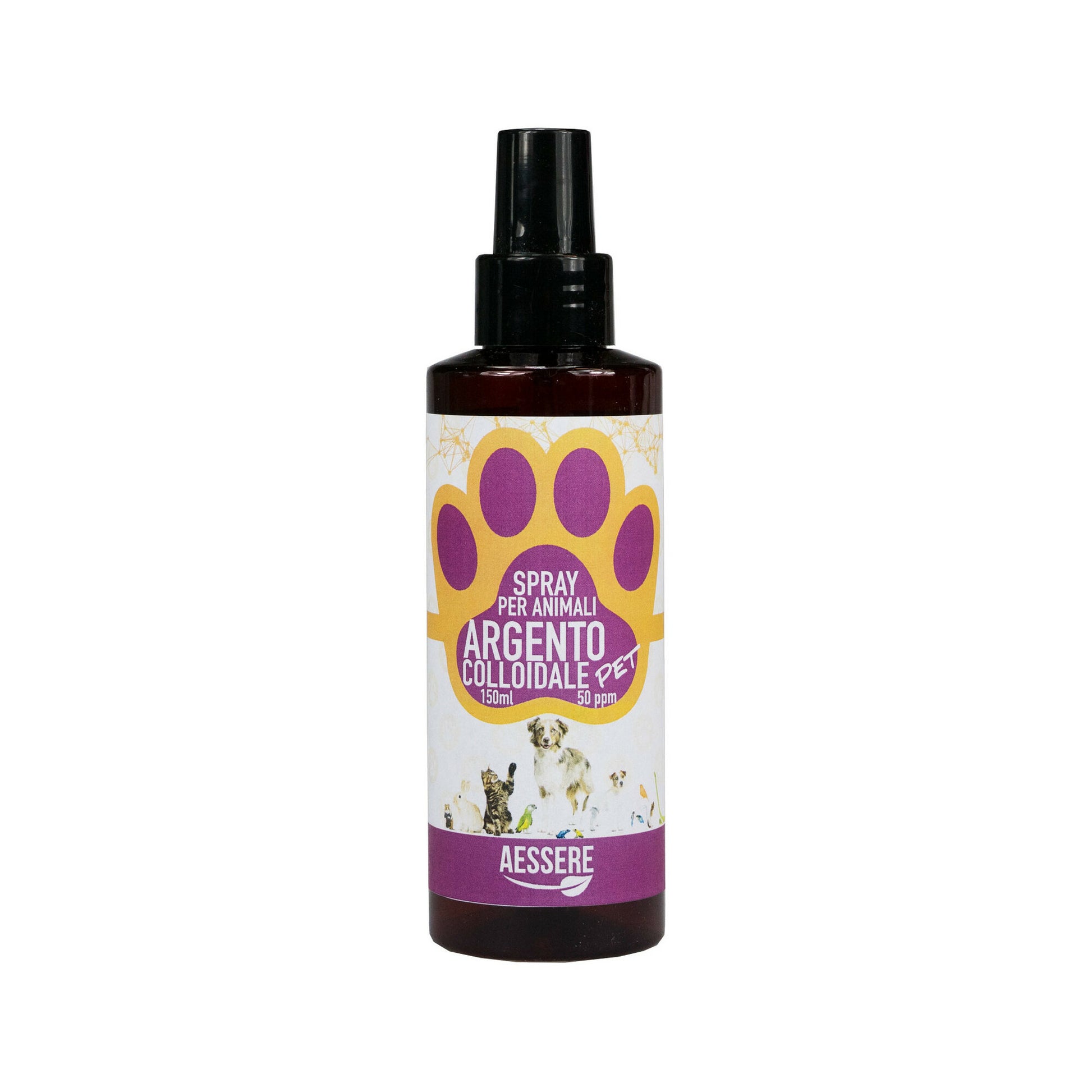 Argento Colloidale Pet 50 PPM Spray 150ml-2