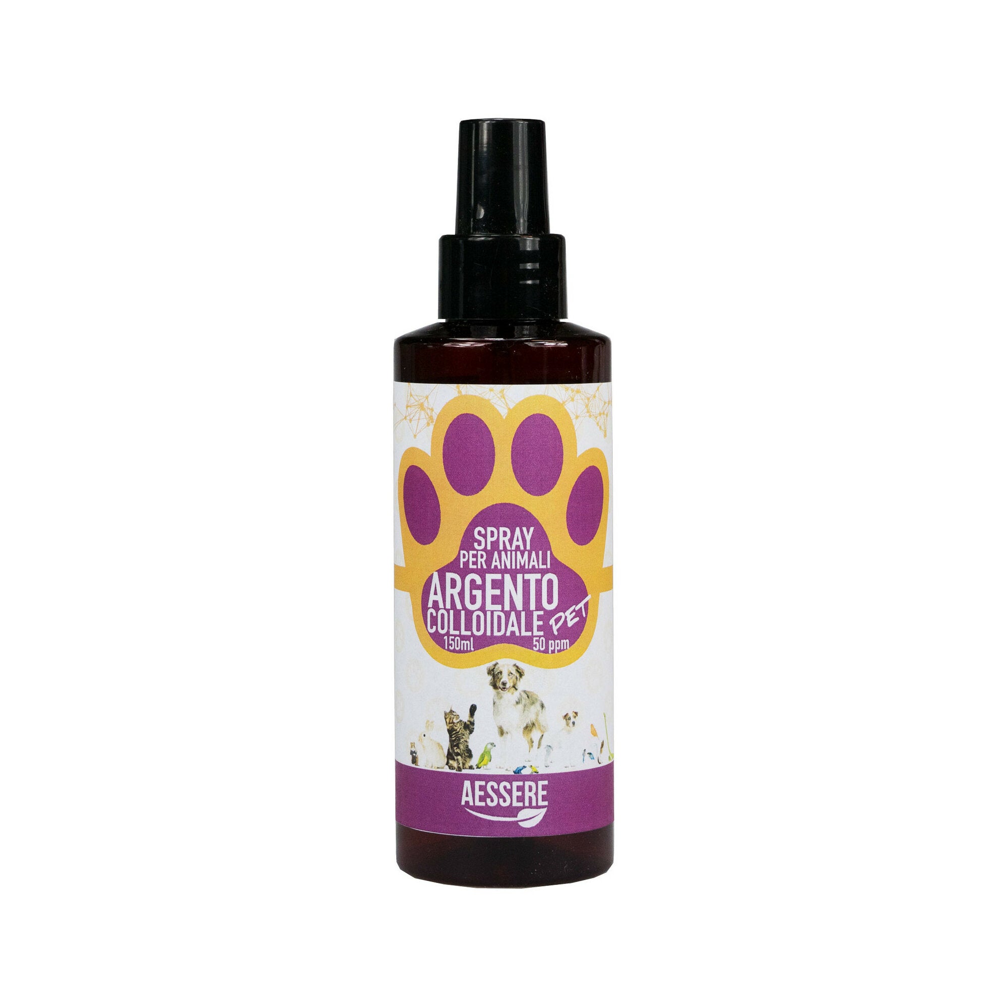 Argento Colloidale Pet 50 PPM Spray 150ml-2