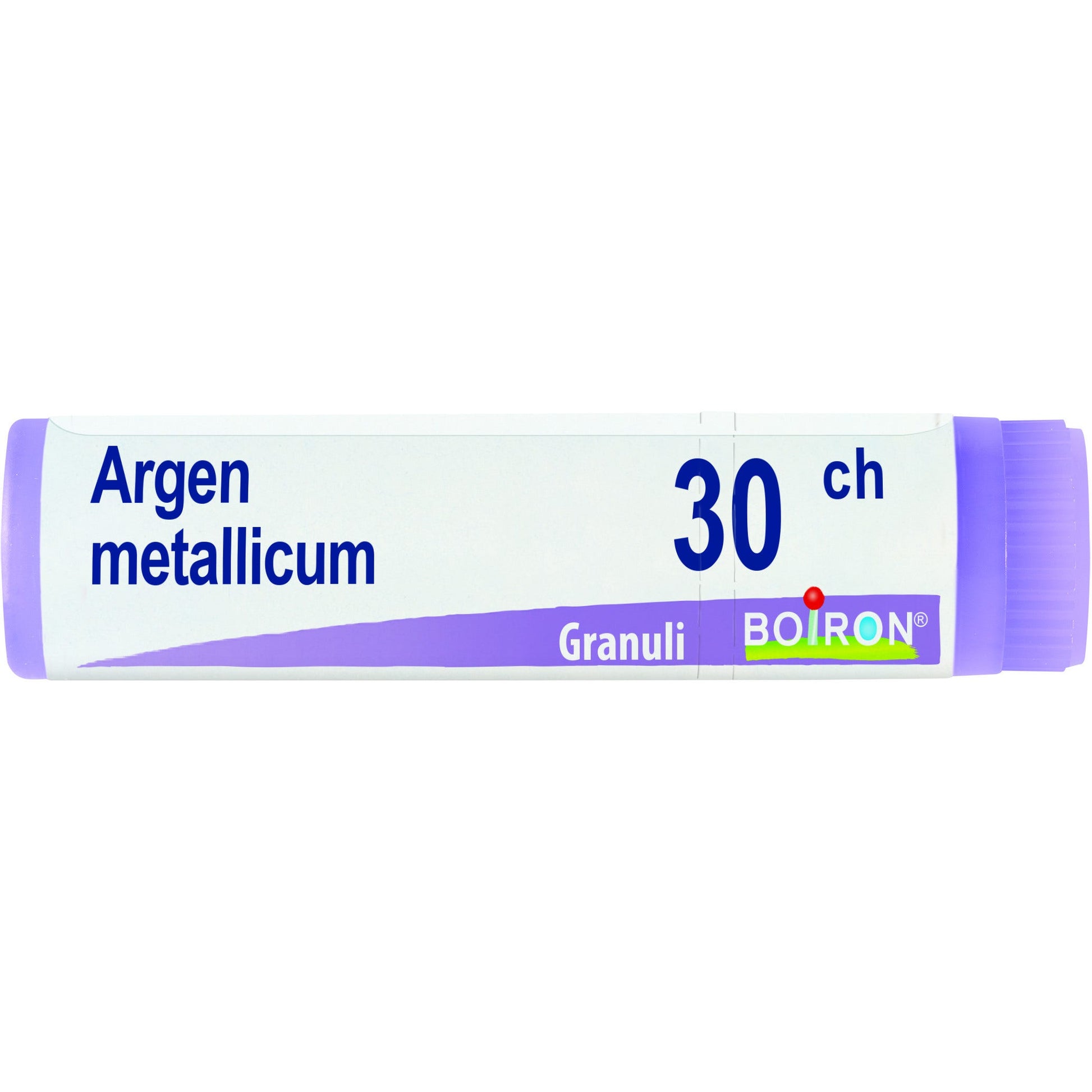 Boiron Argentum Metallicum Globuli 30Ch Dose 1g-1