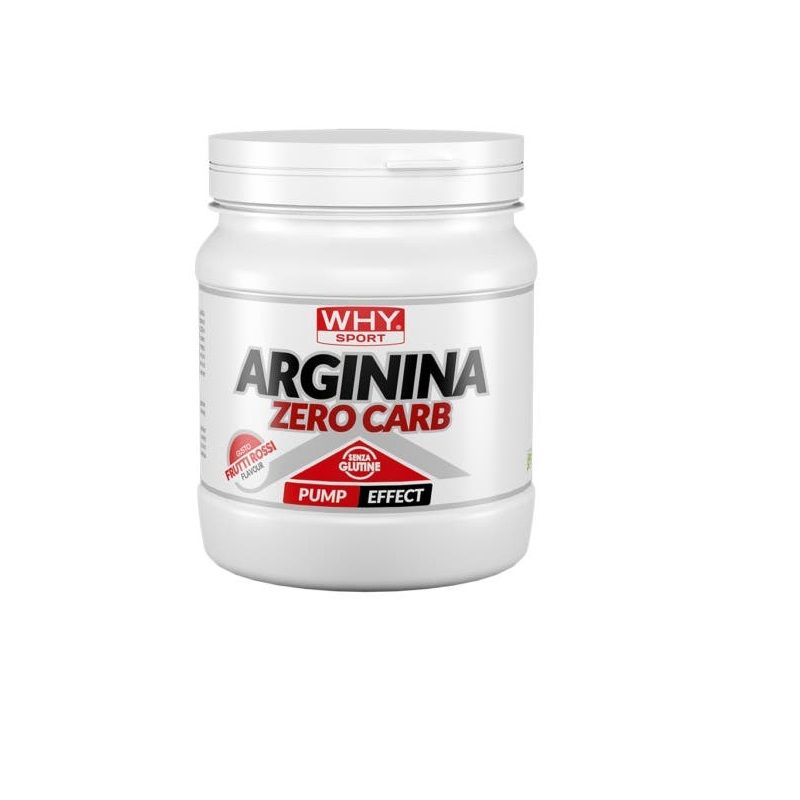 WhySport Arginina Peptide Zero Carb gusto frutti rossi 220g-1