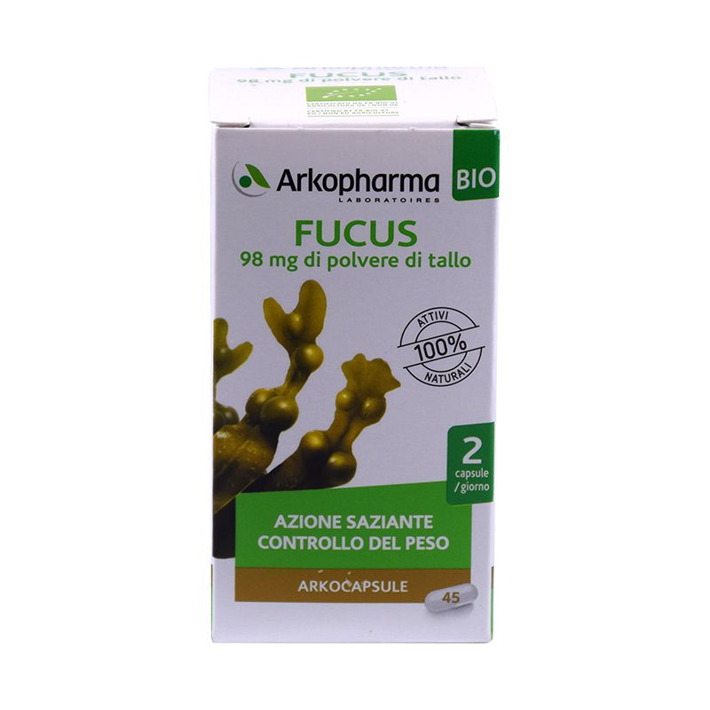 Arkopharma Arkocapsule Fucus Bio per il controllo del peso 45 Arkocapsule-1