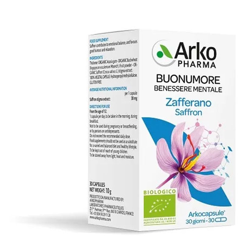 Arkopharma Buonumore Zafferano Bio 30 Capsule-1
