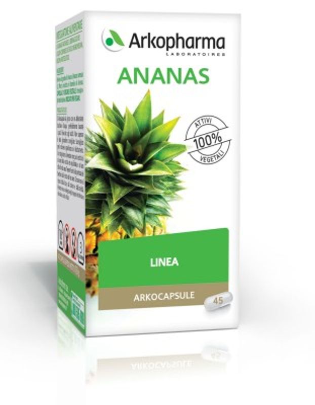 Arkocapsule Ananas favorisce il drenaggio dei liquidi corporei 130 capsule-1