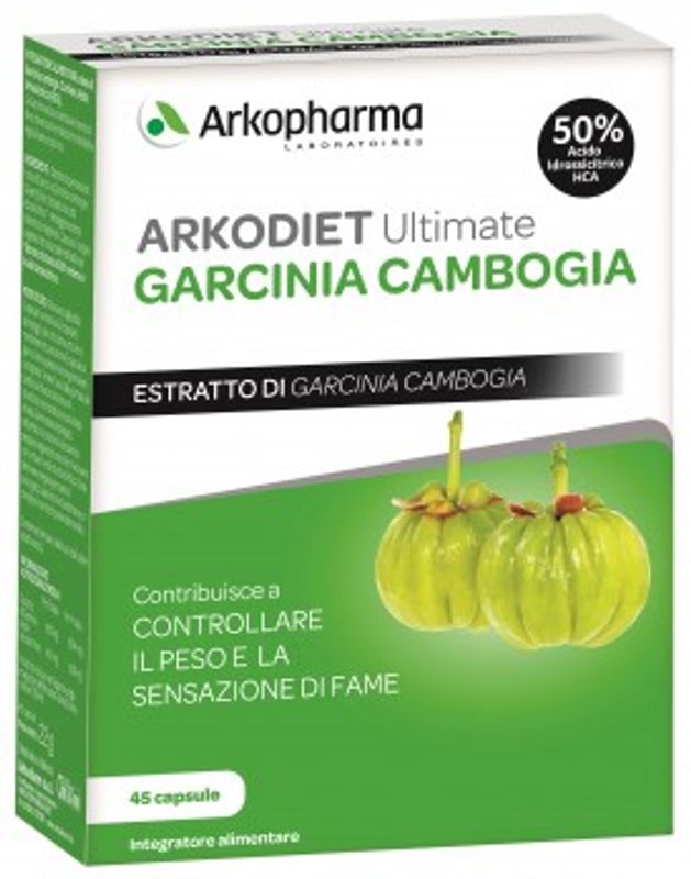 Arkopharma Ultimate Diet Garcinia Cambogia Integratore per il controllo del peso 45 capsule-1