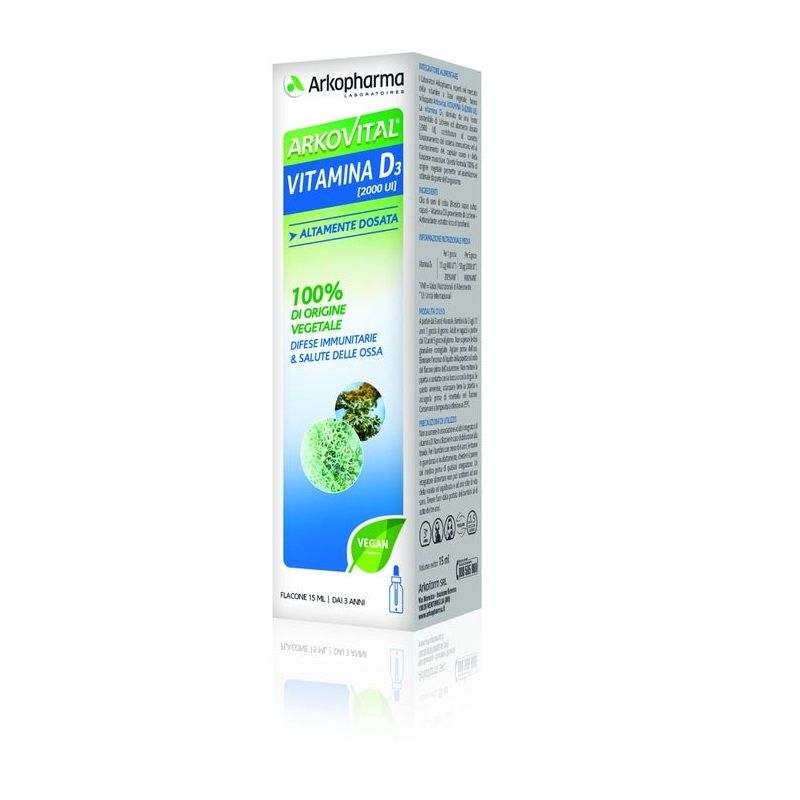 Arkovital Vitamina D3 2000UI 15ml-1