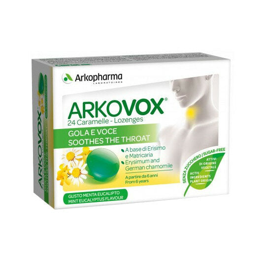 Arkopharma Arkovox 24 Pastiglie Menta/Eucalipto-2