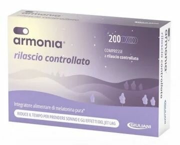 Armonia Melatonina Rilascio Controllato 200 Compresse-2