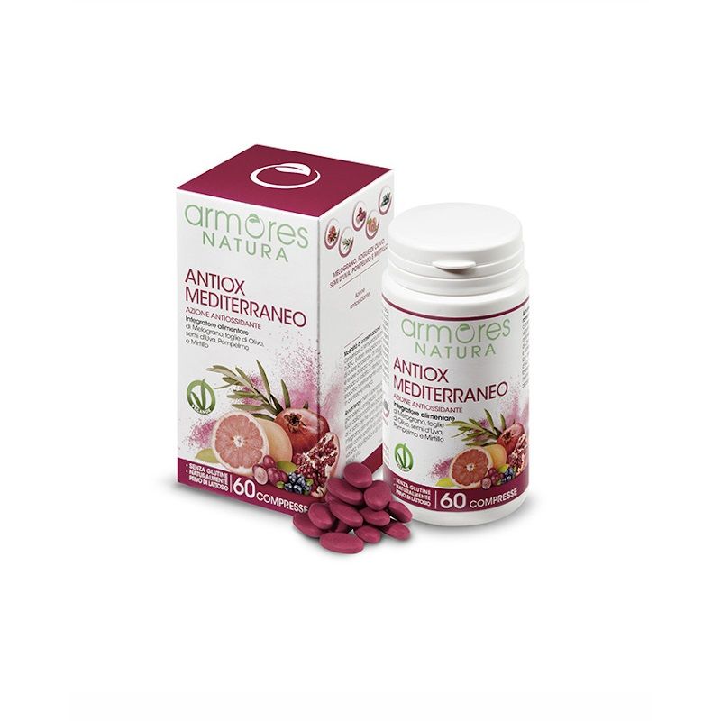 Armores Natura Antiox Mediterraneo ad azione antiossidante 60 compresse-1