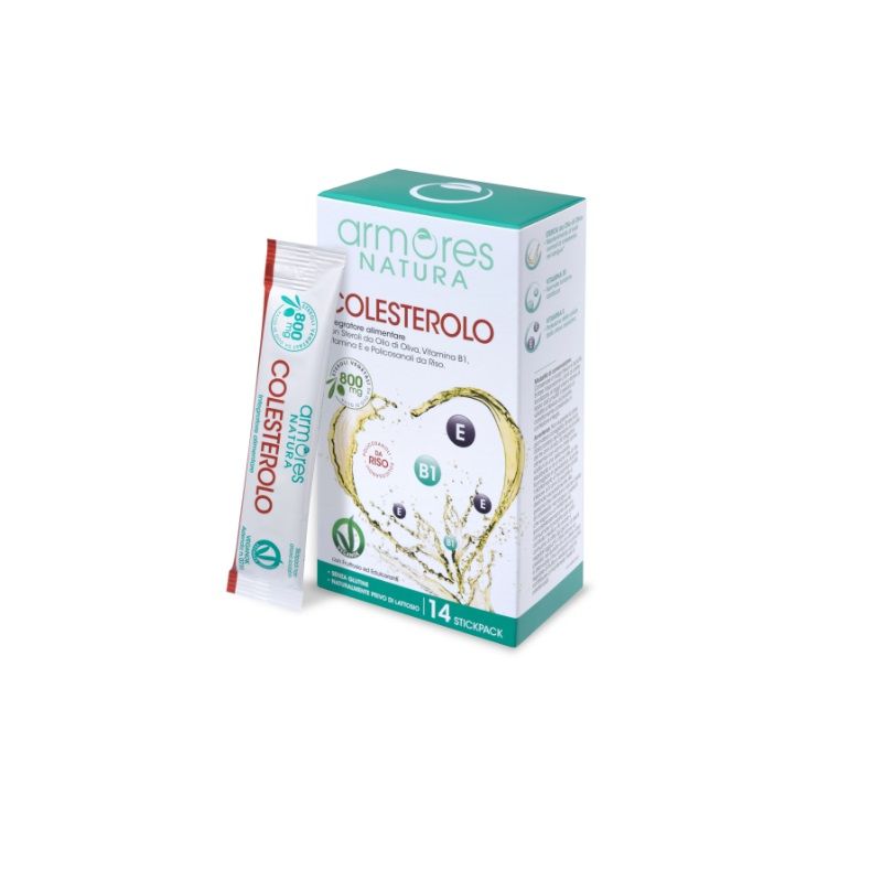 Armores Natura Colesterolo integratore alimentare 14 stickpack-1