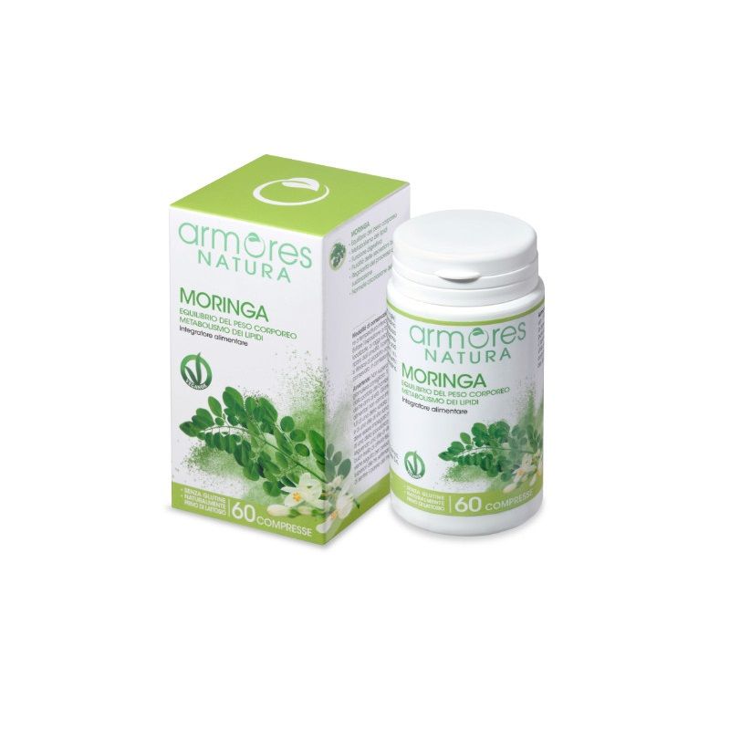 Armores Natura Moringa per l'equilibrio del peso corporeo 60 compresse-1