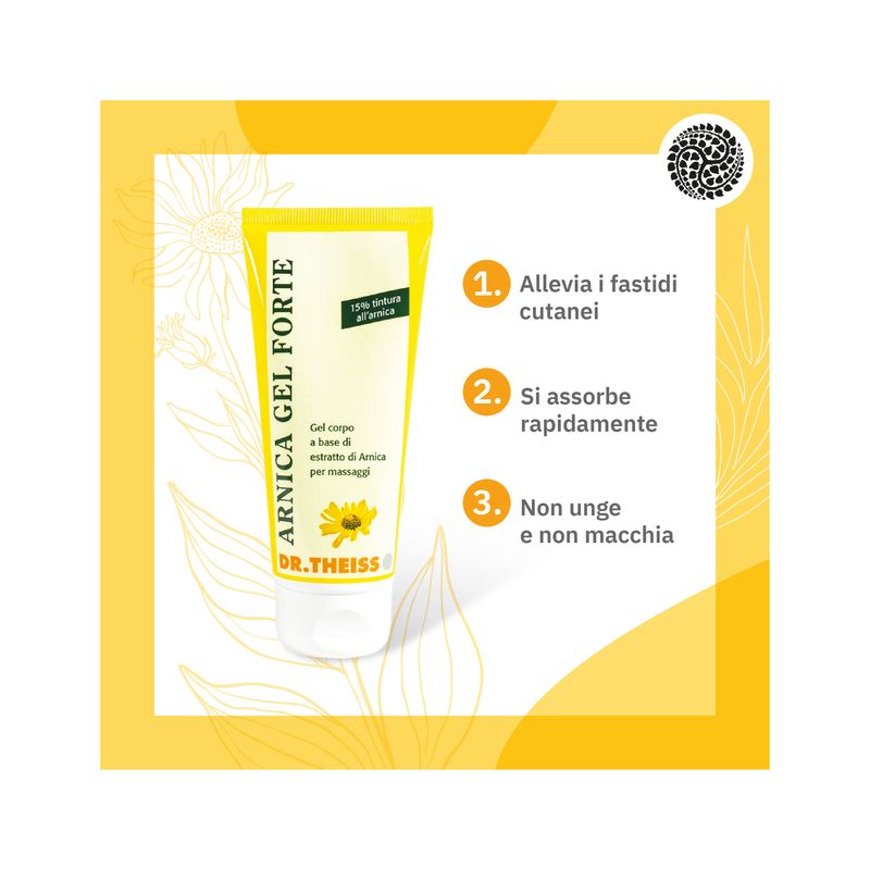 Dr. Theiss Arnica gel forte 15% tintura all'arnica-5