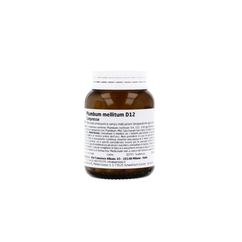 Weleda Plumbum Mellitum D12 Tav 180 Compresse-1