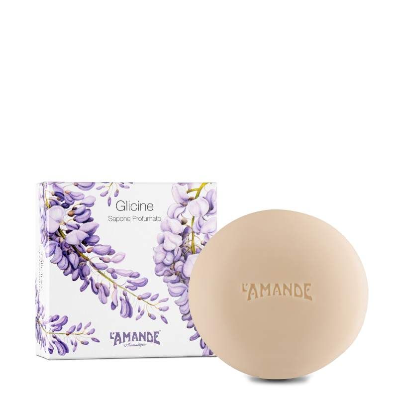L'Amande Glicine Sapone Profumato 150g-1