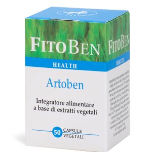Fitoben Artoben erbe integratore alimentare 50 capsule-1