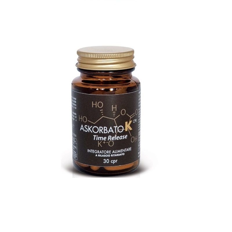 Freeland Askorbato K integratore alimentare 30 compresse time release-1