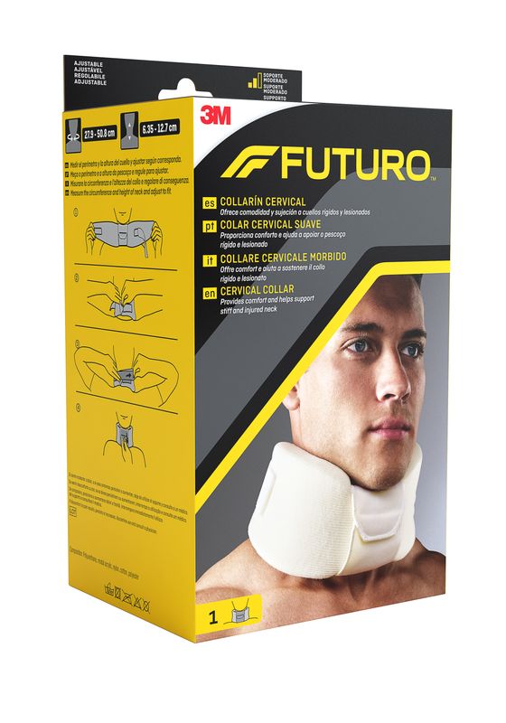 Futuro Collare Cervicale Morbido Regolabile-3