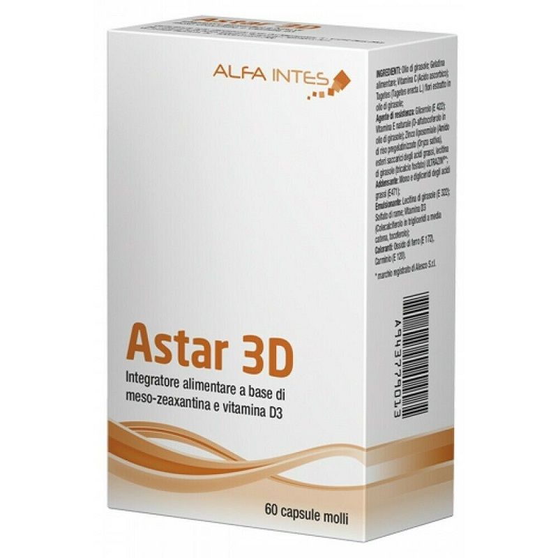 Astar 3D integratore alimentare 60 capsule molli-1