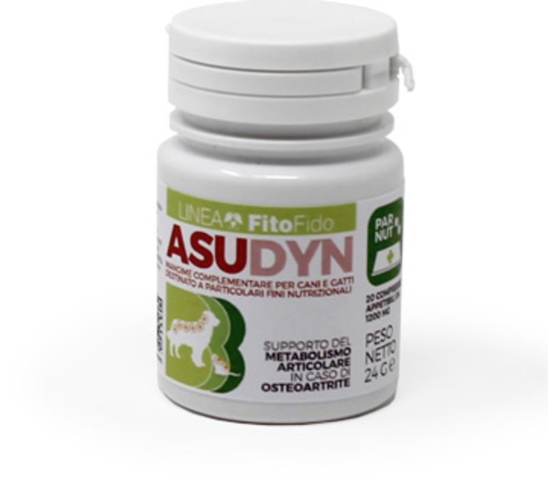 Asudyn Mangime Complementare Per Cani E Gatti 20 Compresse-1