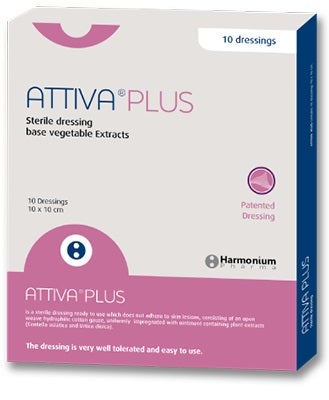 Medicazione Attiva Plus 10x10 Non Aderente 10 Pezzi-1