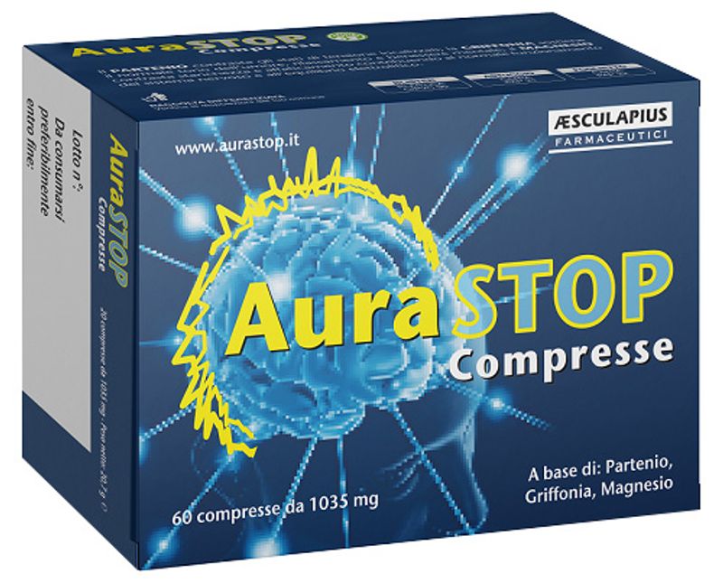 Aurastop 60 Compresse Antimigraine Naturale-1
