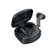 Techmade Auricolari Senza Filo Con Box Di Ricarica Black-1