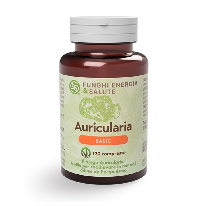 Auricularia Linea Basic per le naturali difese dell'organismo 120 compresse-1