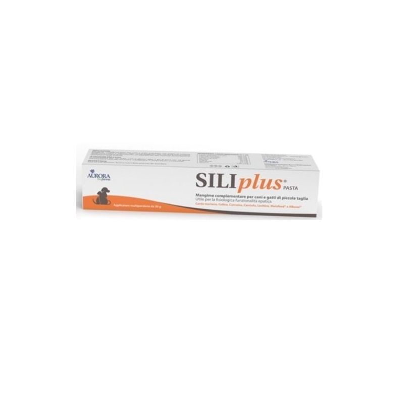 Aurora Biofarma Siliplus Pasta mangime complementare per cani e gatti di piccola taglia 30g-1