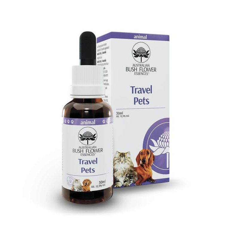 Australian Bush Flower Essences Travel Pets per cani e gatti 30ml-1