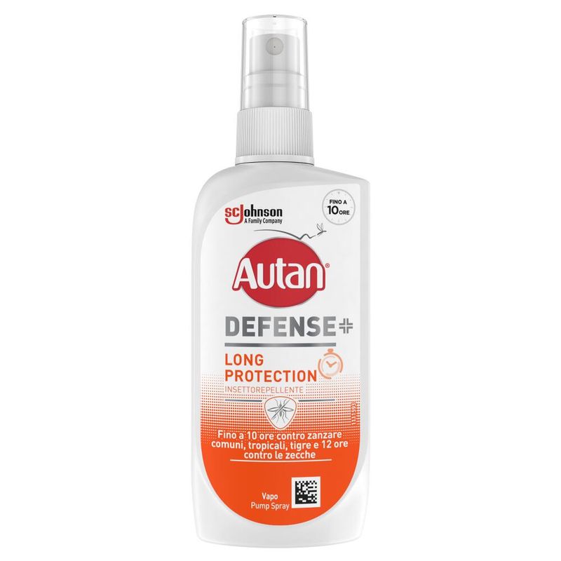 Autan Defense Long Protection Spray Antizanzare Tafani E Zecche Insetto Repellente 100ml-1
