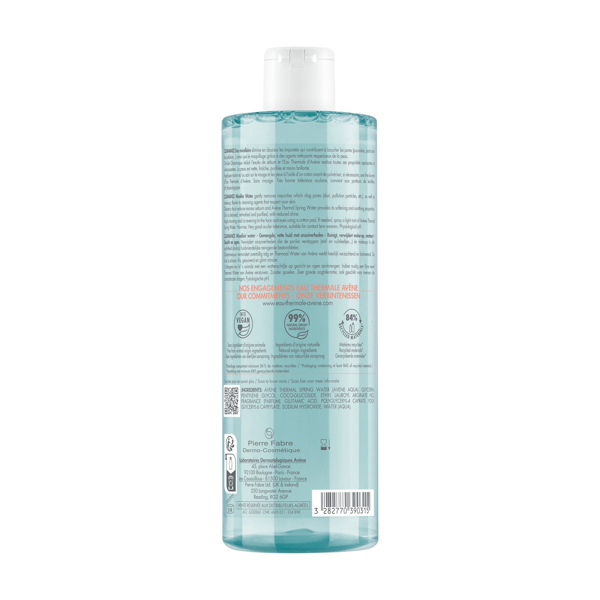 Eau Thermale Avène Cleanance Acqua Micellare 400ml-1