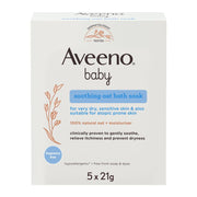 Aveeno Baby Colloidal Polvere Bagno 5x21g-1
