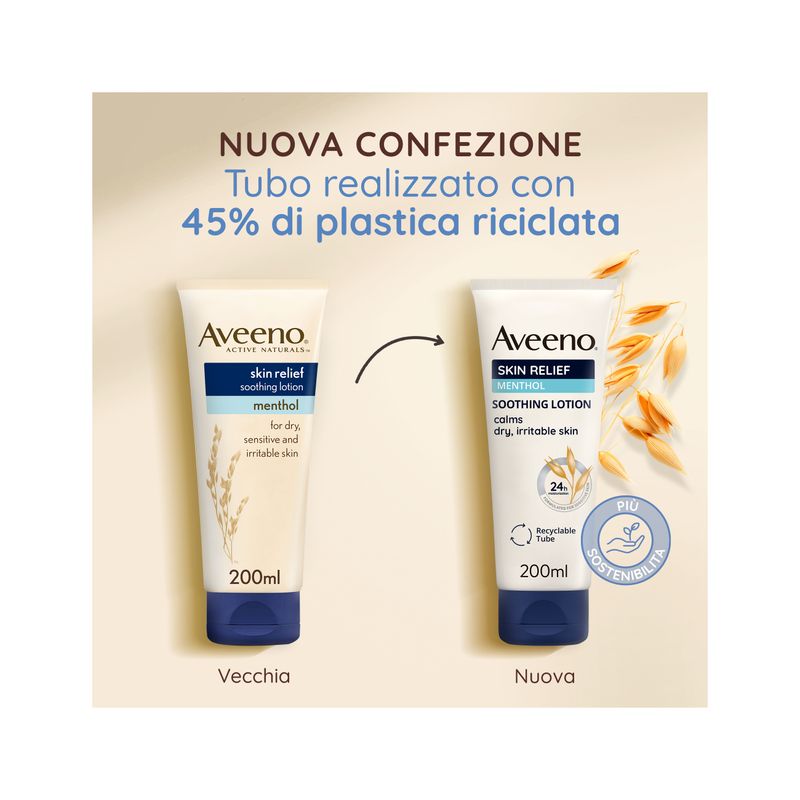 Aveeno Crema lenitiva idrantante al mentolo 200ml-5
