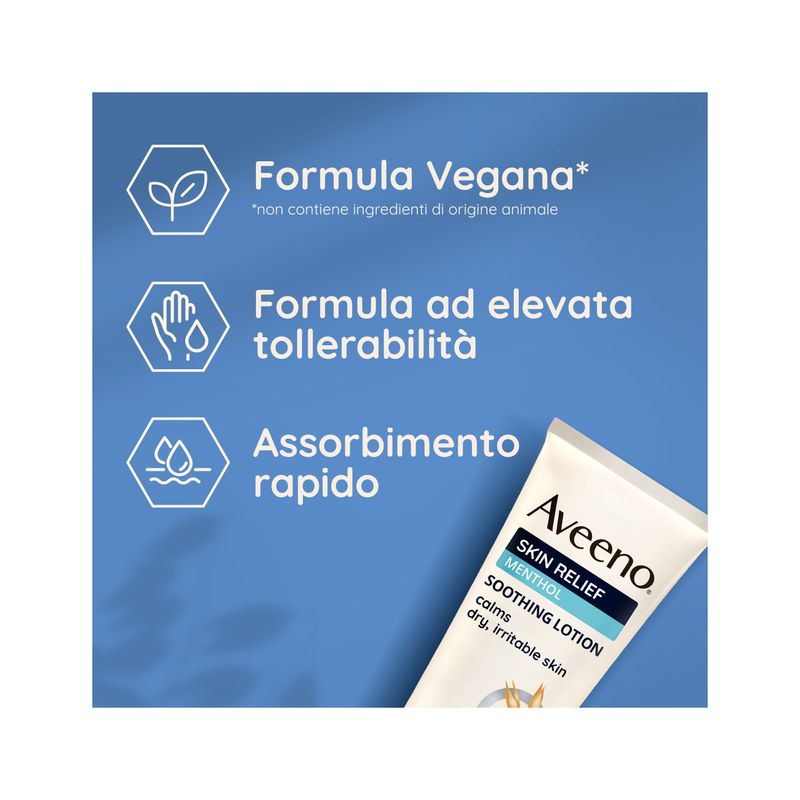 Aveeno Crema lenitiva idrantante al mentolo 200ml-6