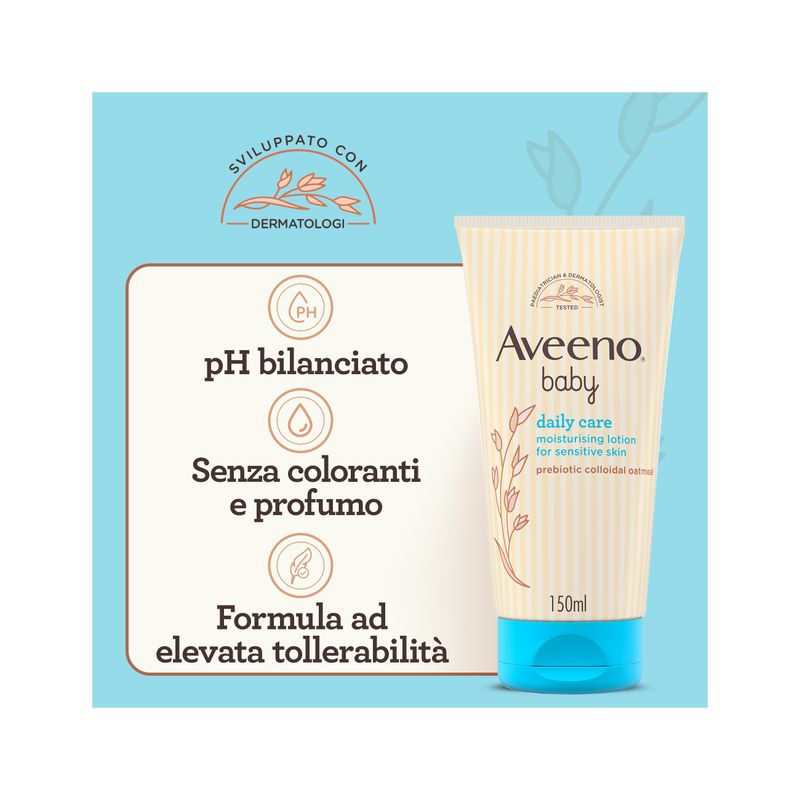 Aveeno Baby Daily Care crema idratante 150ml-5