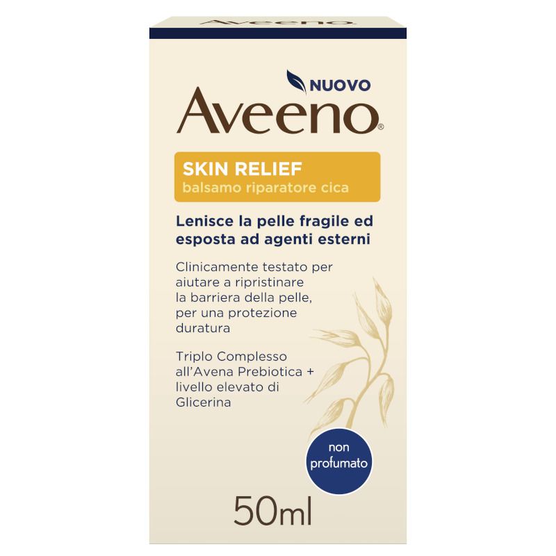 Aveeno Skin Relief Cica Repair Balsamo Riparatore Lenitivo 50ml-1