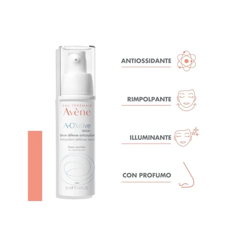 Avene A-Oxitive Siero Difesa Antiossidante luminosità prime rughe 30ml-3