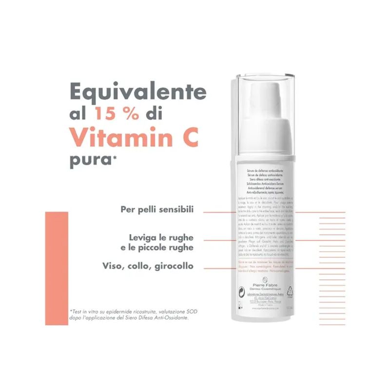 Avene A-Oxitive Siero Difesa Antiossidante luminosità prime rughe 30ml-4