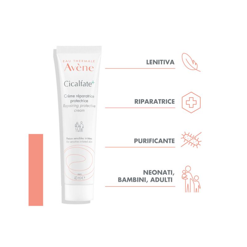 Avene Cicalfate+ Crema Ristrutturante Protettiva 40ml-3