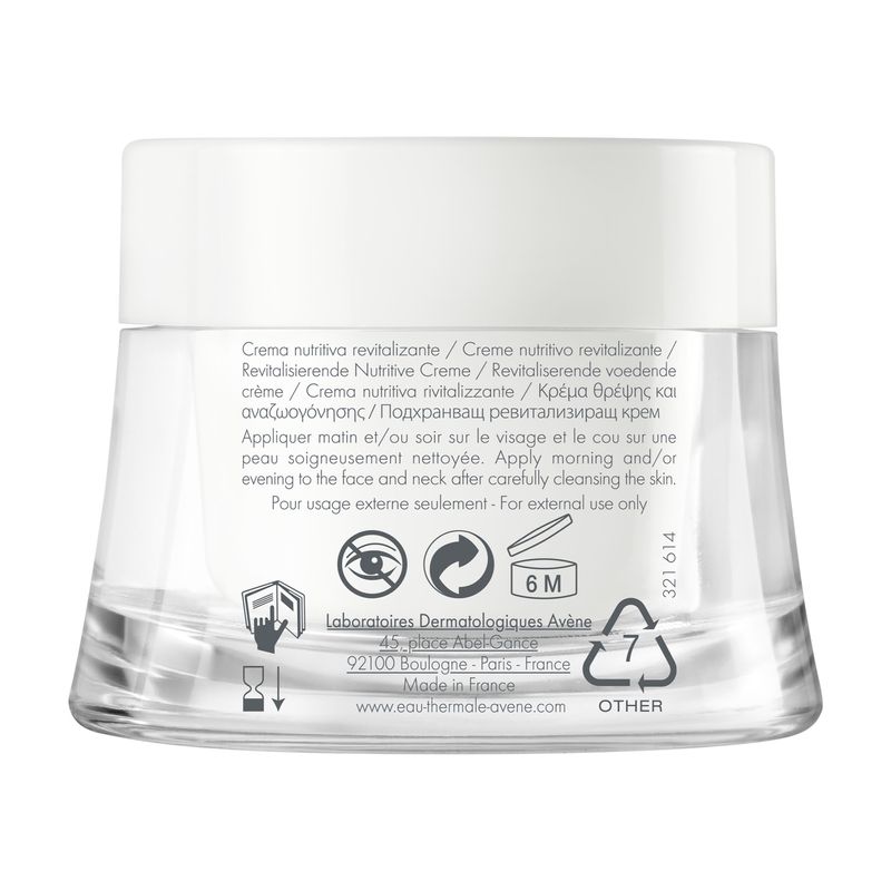 Avene Crema Viso Nutritiva Rivitalizzante per pelli secche 50ml-4