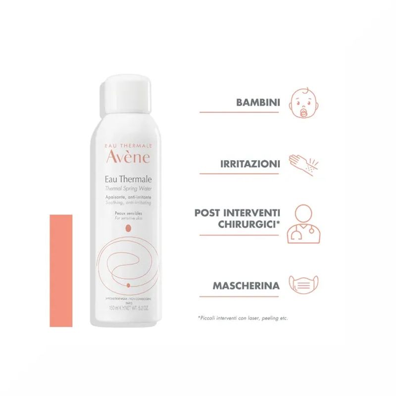 Eau Thermale Avène Acqua Termale Spray Pelle Sensibile 300ml-2