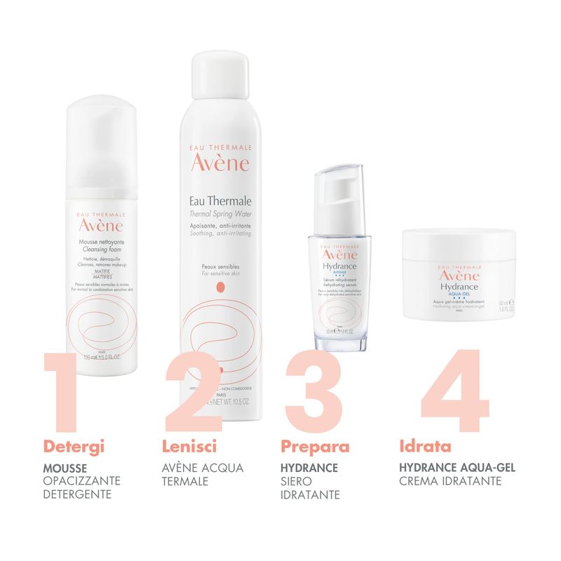 Eau Thermale Avène Hydrance Aqua Gel Crema Idratante Viso 50ml-6