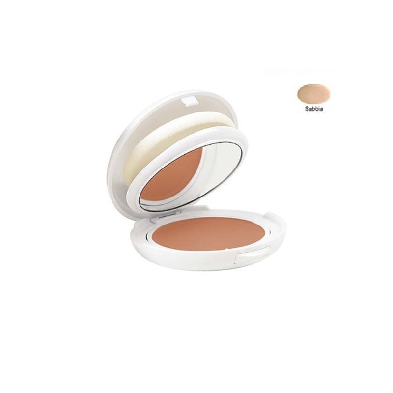 Avene Haute Protection Compatto Colorato SPF50 colore sabbia-1