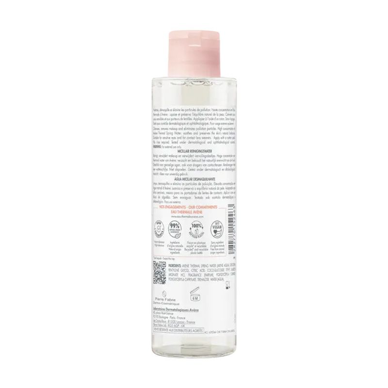 Avene Eau Micellaire Demaquilante acqua micellare struccante 200ml-2