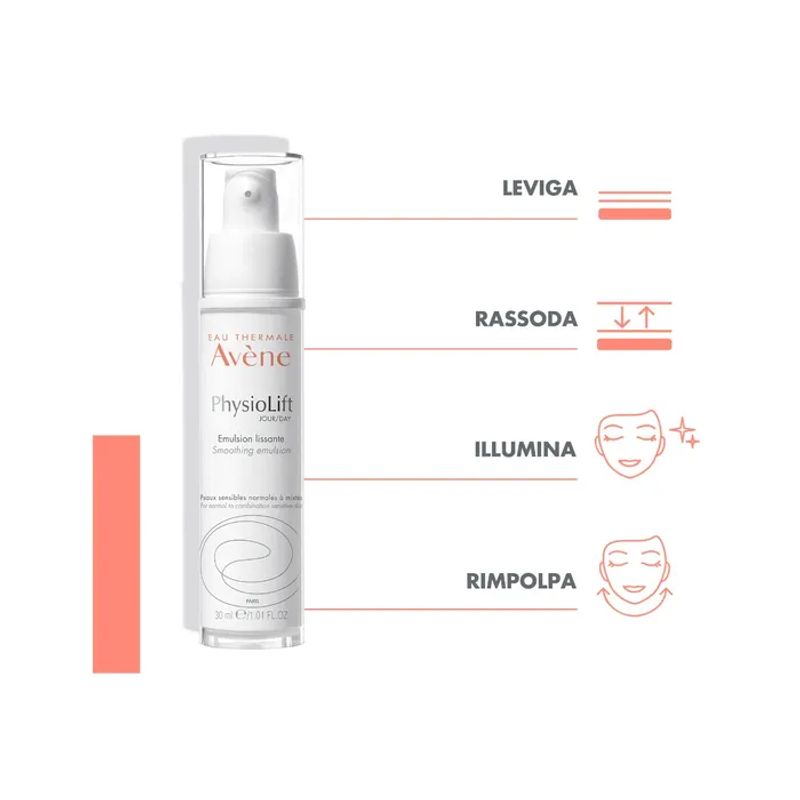 Avene PhysioLift giorno Emulsione levigante anti-età 30ml-3