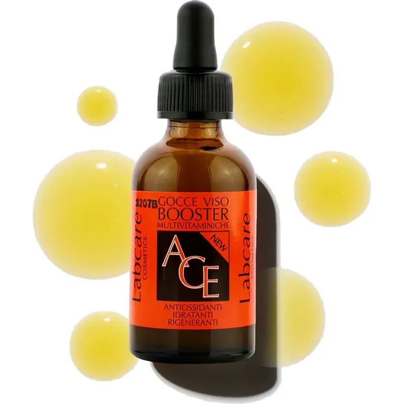Labcare Gocce Viso Booster Multivitaminiche A+C+E New 30ml-1
