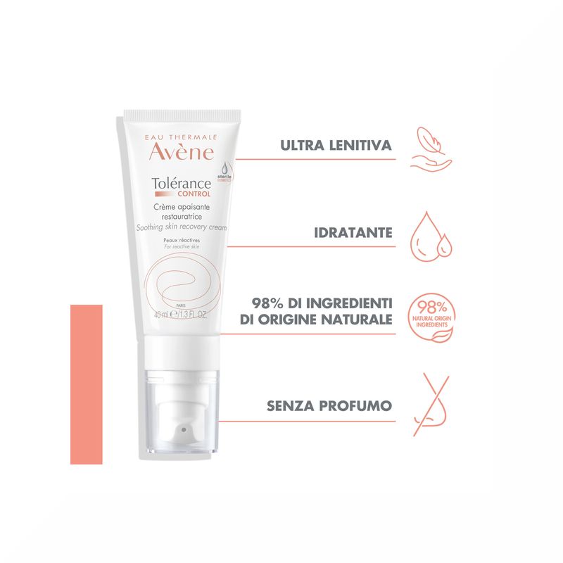 Avene Tolérance Control Crema Lenitiva Riequilibrante 40ml-2