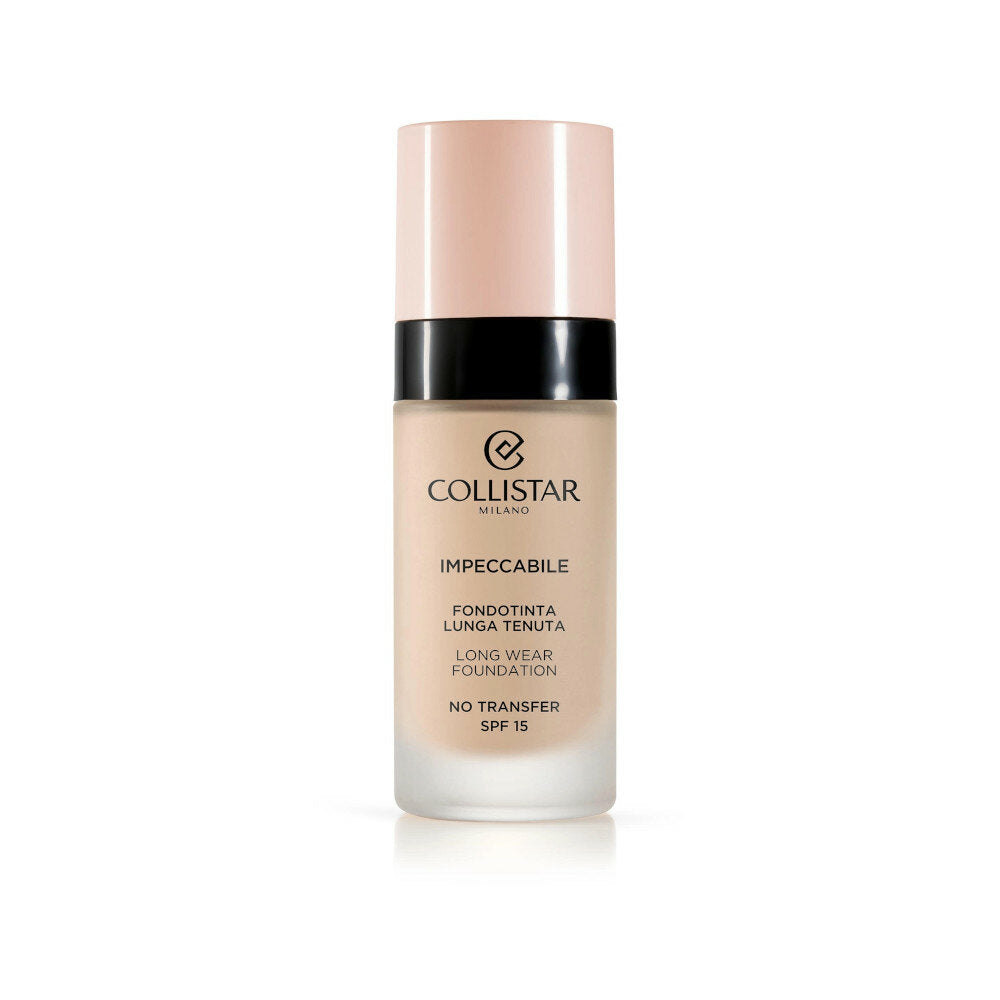 Collistar Impeccabile fondotinta lunga tenuta SPF15 n. 1R Avorio Rosato 30ml-1