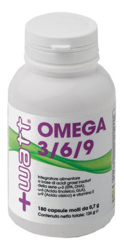+Watt Omega 3/6/9 180 Capsule Molli-1